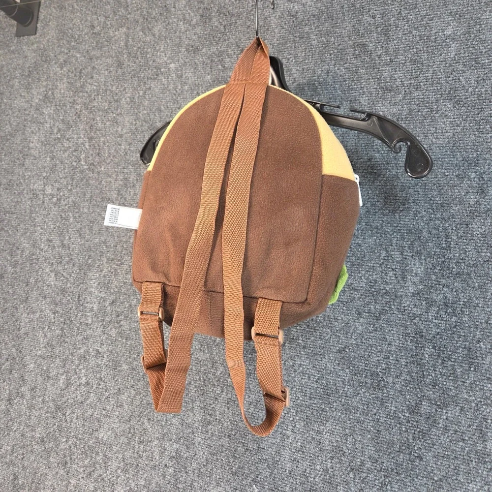 Unipak Kids Plush Woodland Animal Backpack Brown Tan Fox‎ Squirrel Ram Bear 11
